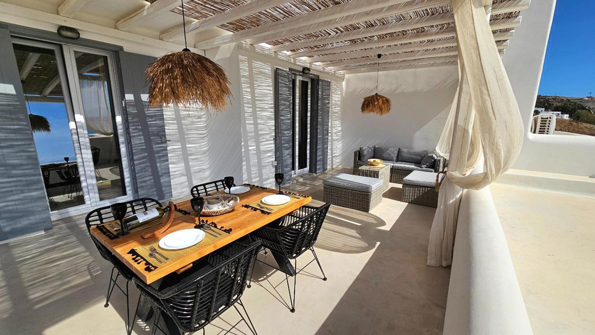 Mykonos4Islands Seaside Homes And Suites Kalo Livadi Exterior foto